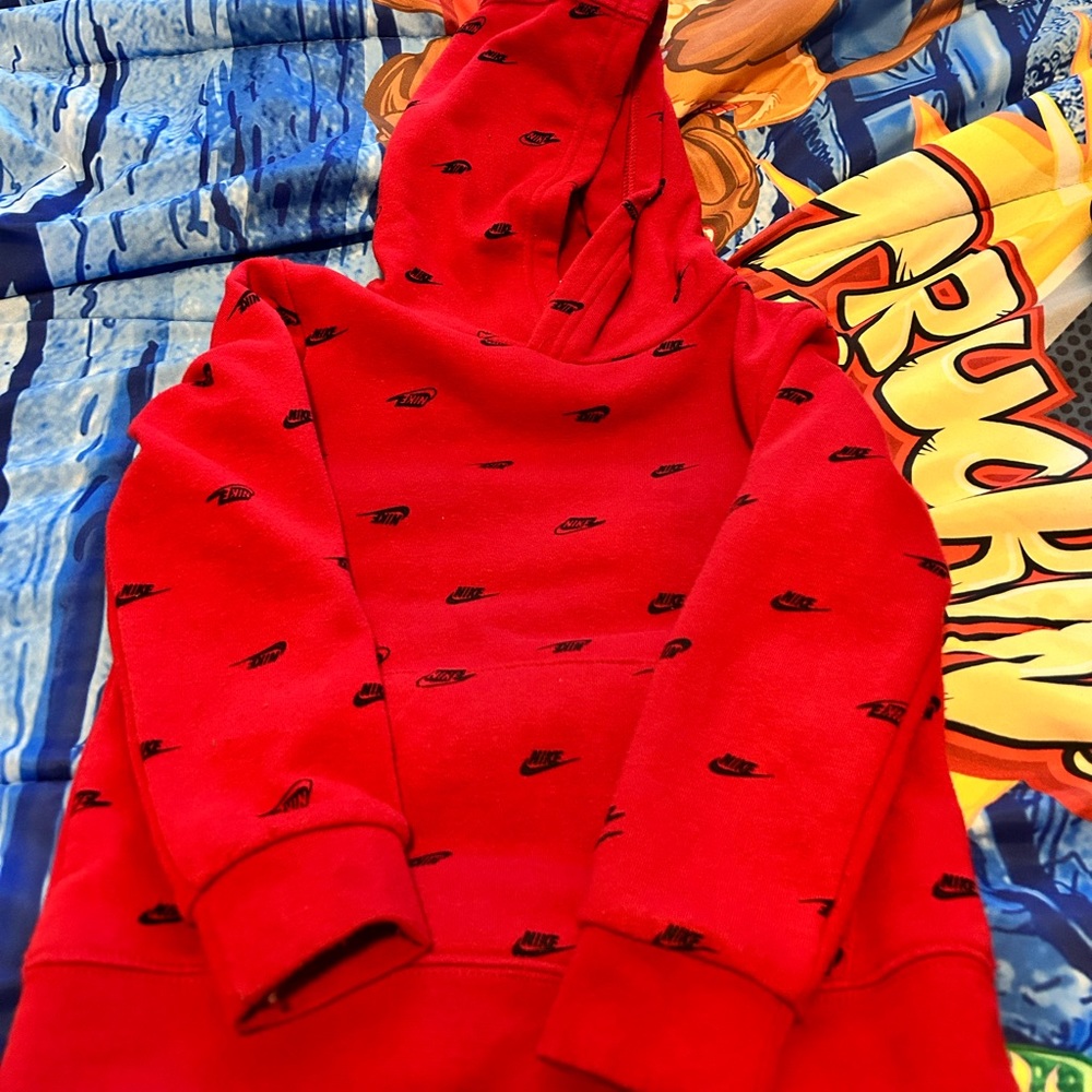 Red/black Nike hoodie